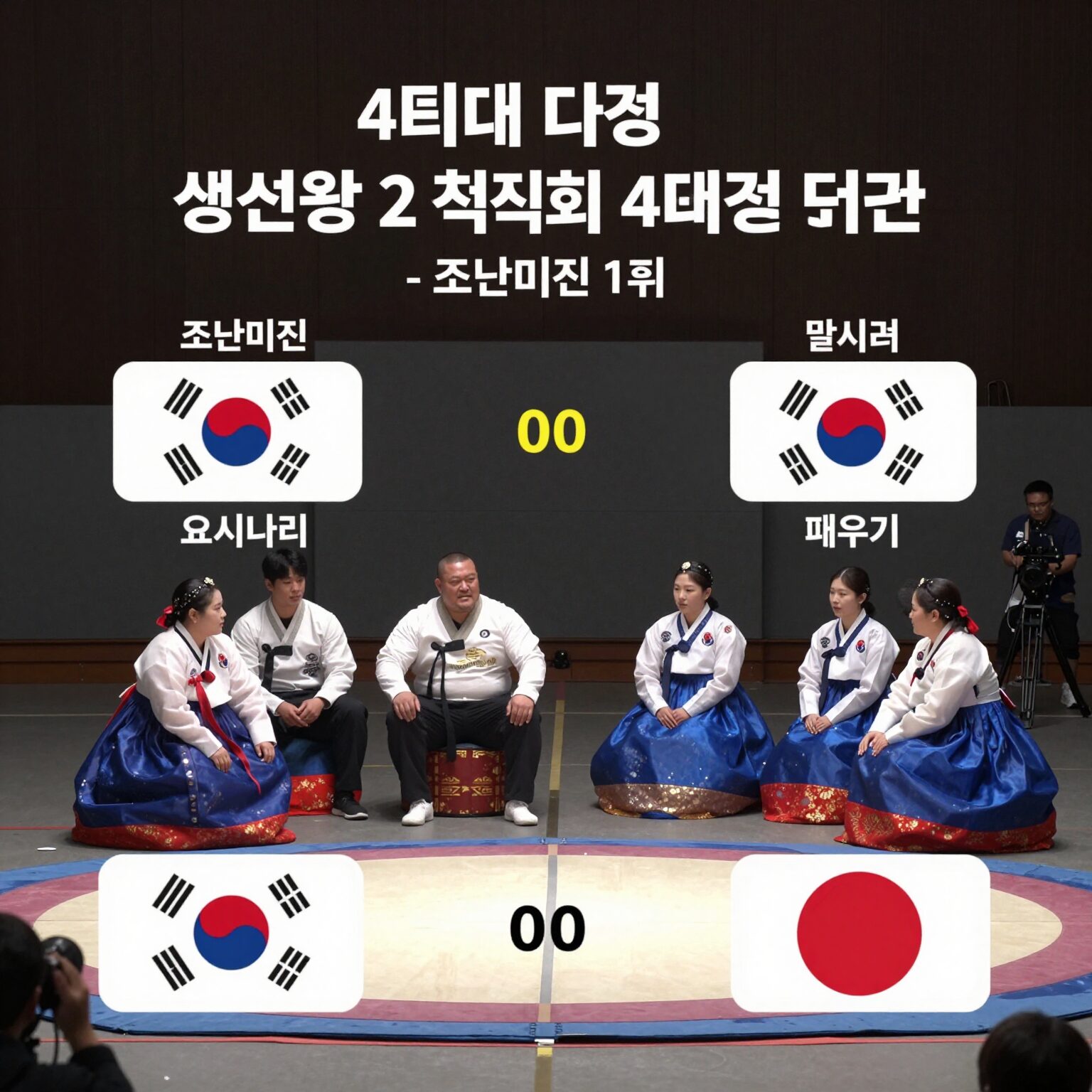 생존왕2 첫회 4국 대결 결과 요약 - 조난미션 1위 한국팀, 팔씨름 승리 요시나리, 불피우기 1위 대만팀