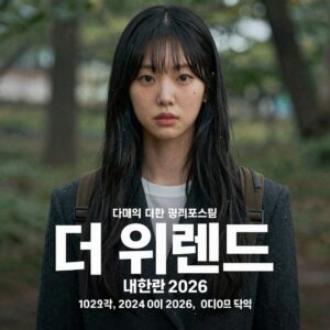 더 위켄드 내한 2026 공연 포스터와 일정을 보여주는 이미지