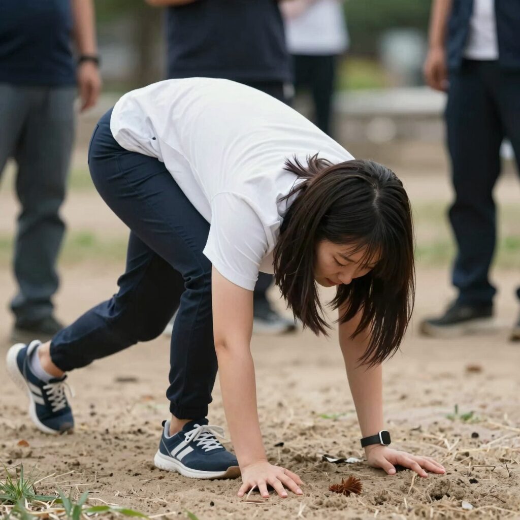 31기 영숙이 슈퍼데이트에서 넘어지는 장면