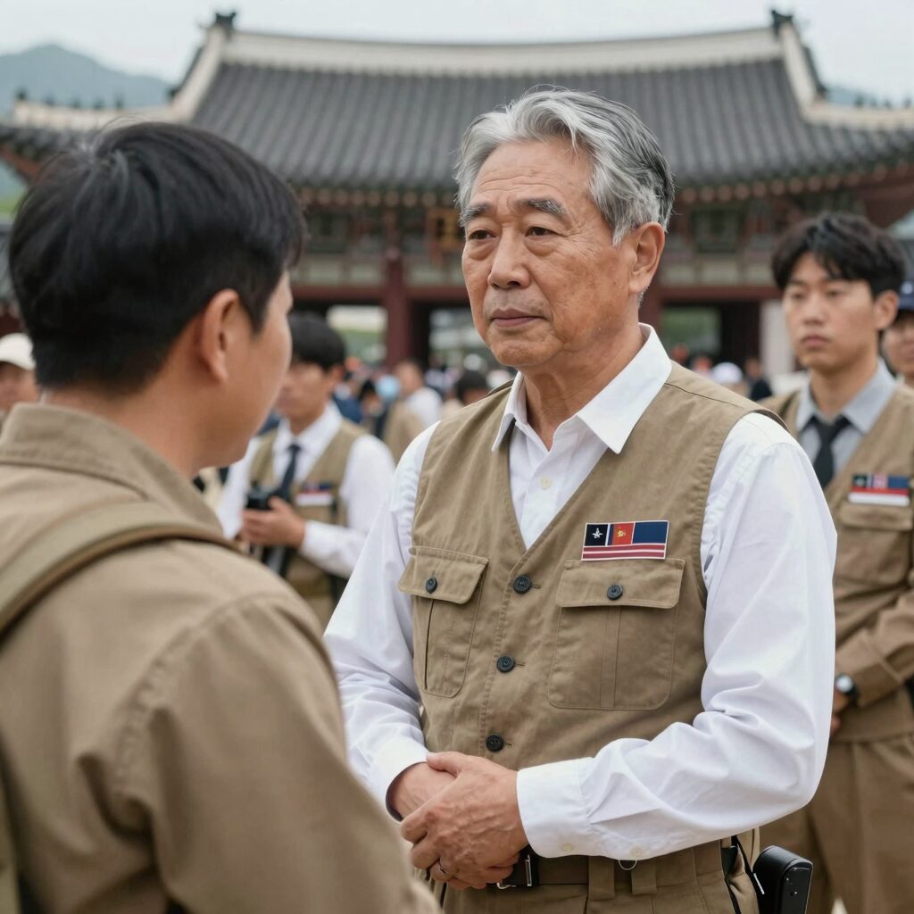여주시 6.25 행사 참전용사 기념 사진