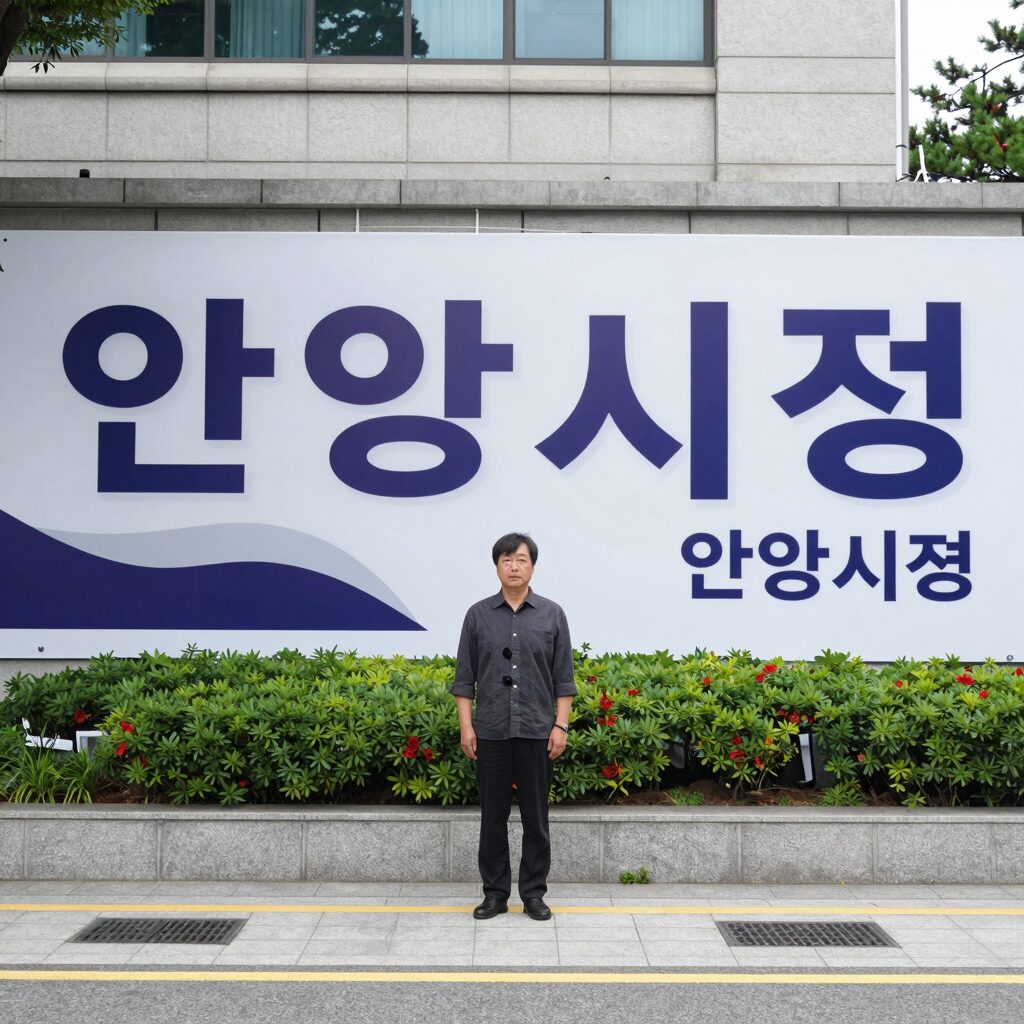 안양시청 전경 - 안양시장 선거 관련 이미지