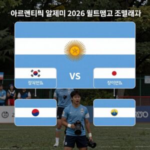 아르헨티나 알제리 2026 월드컵 조별리그 경기 전력 비교