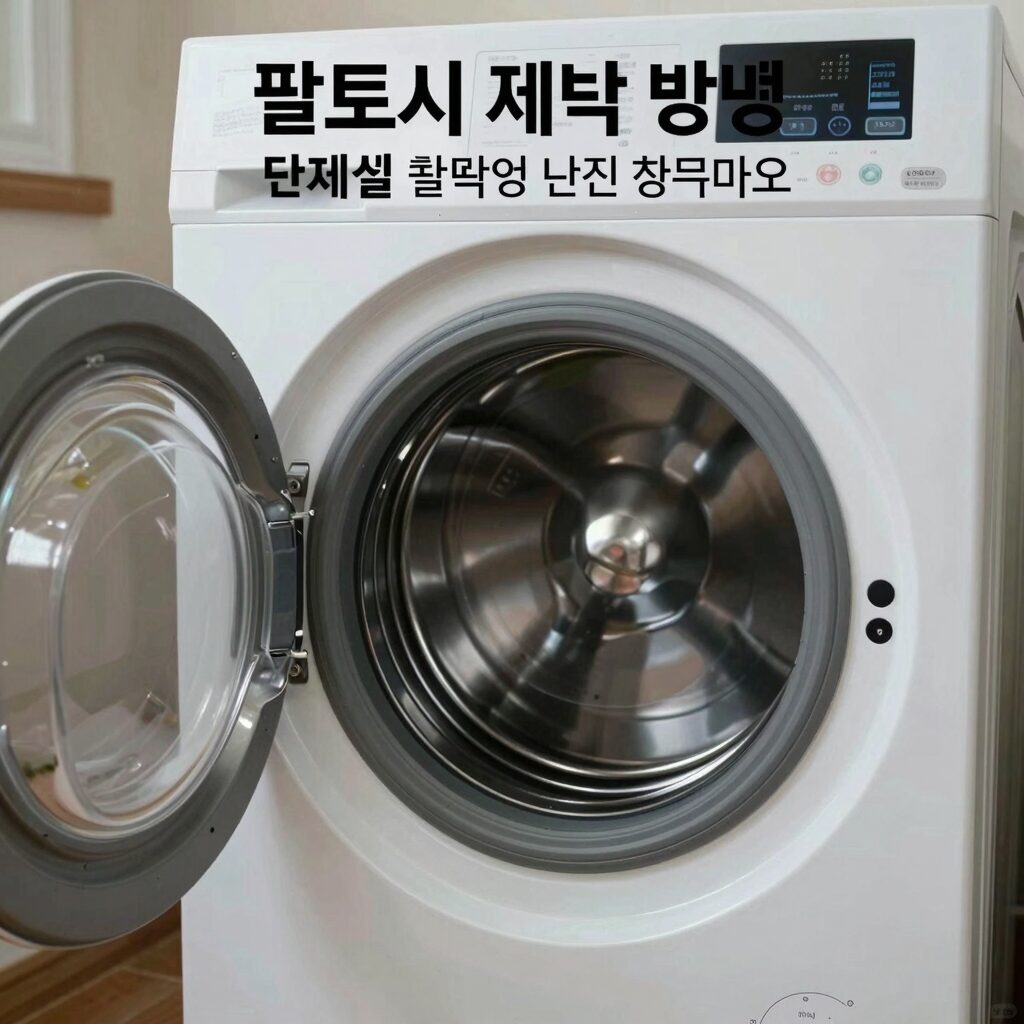 팔토시 세탁 방법 단계별 설명 사진