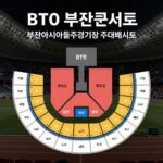 BTS 부산콘서트 예매 일정 가격 총정리 BTS 부산콘서트 부산아시아드주경기장 좌석배치도 360도 무대 시야 가이드