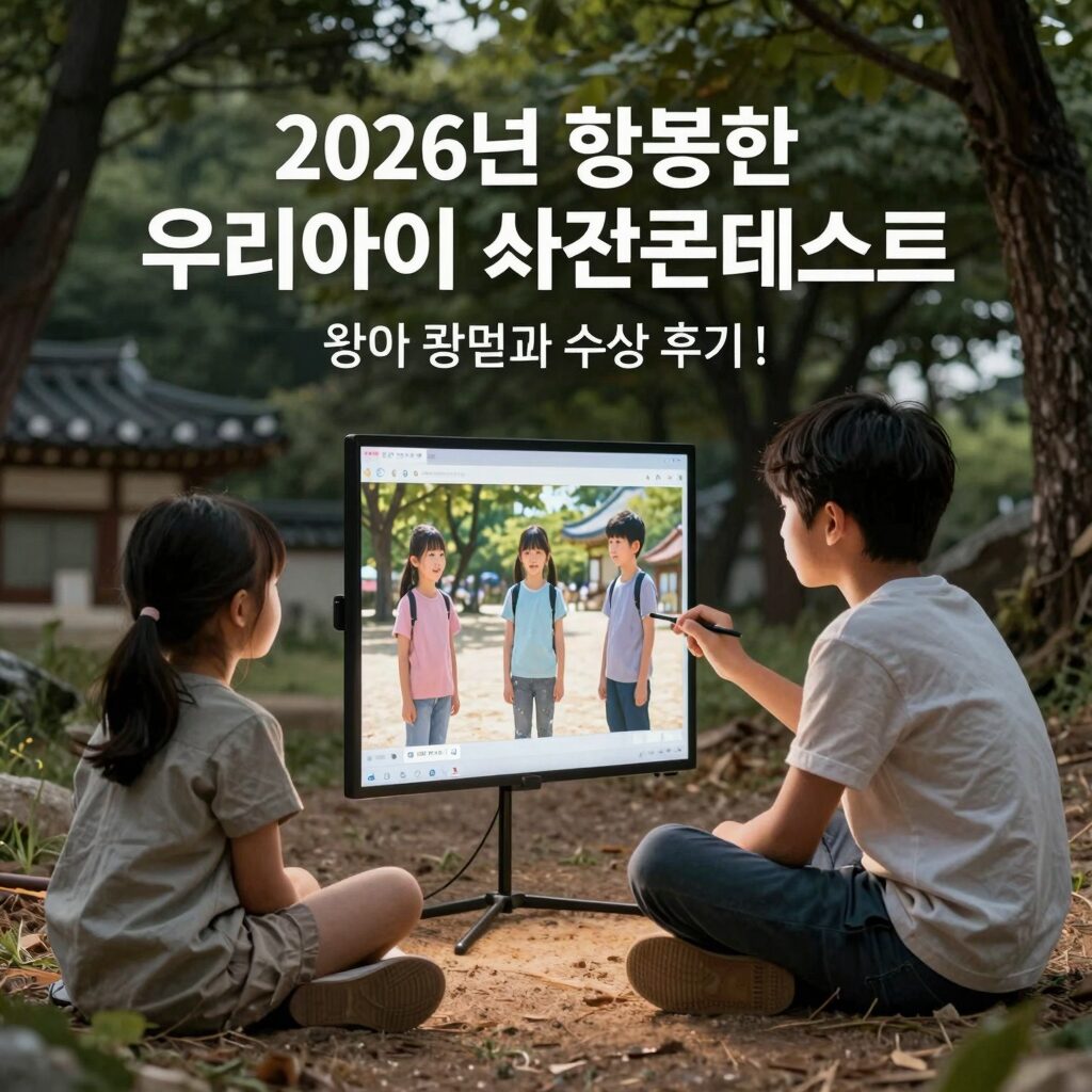 2026년 행복한 우리아이 사진콘테스트 참여 방법과 수상 후기