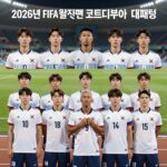 2026년 FIFA 월드컵 코트디부아르 대표팀 명단 사진