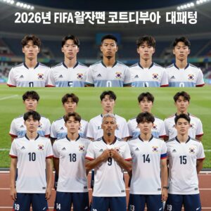 2026년 FIFA 월드컵 코트디부아르 대표팀 명단 사진