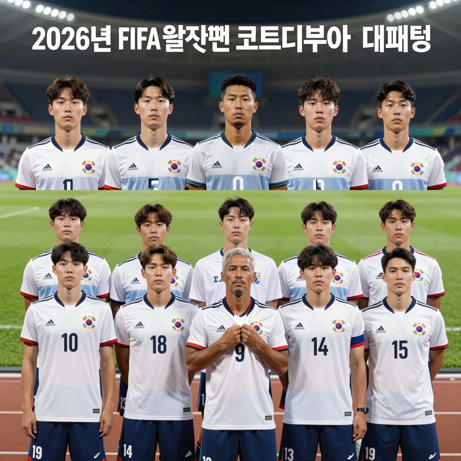 2026년 FIFA 월드컵 코트디부아르 대표팀 명단 사진