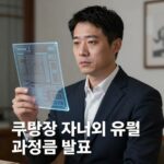 쿠팡 유출 과징금 역대 최대 쿠팡 개인정보 유출 과징금 발표 기사 사진