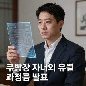 쿠팡 개인정보 유출 과징금 발표 기사 사진