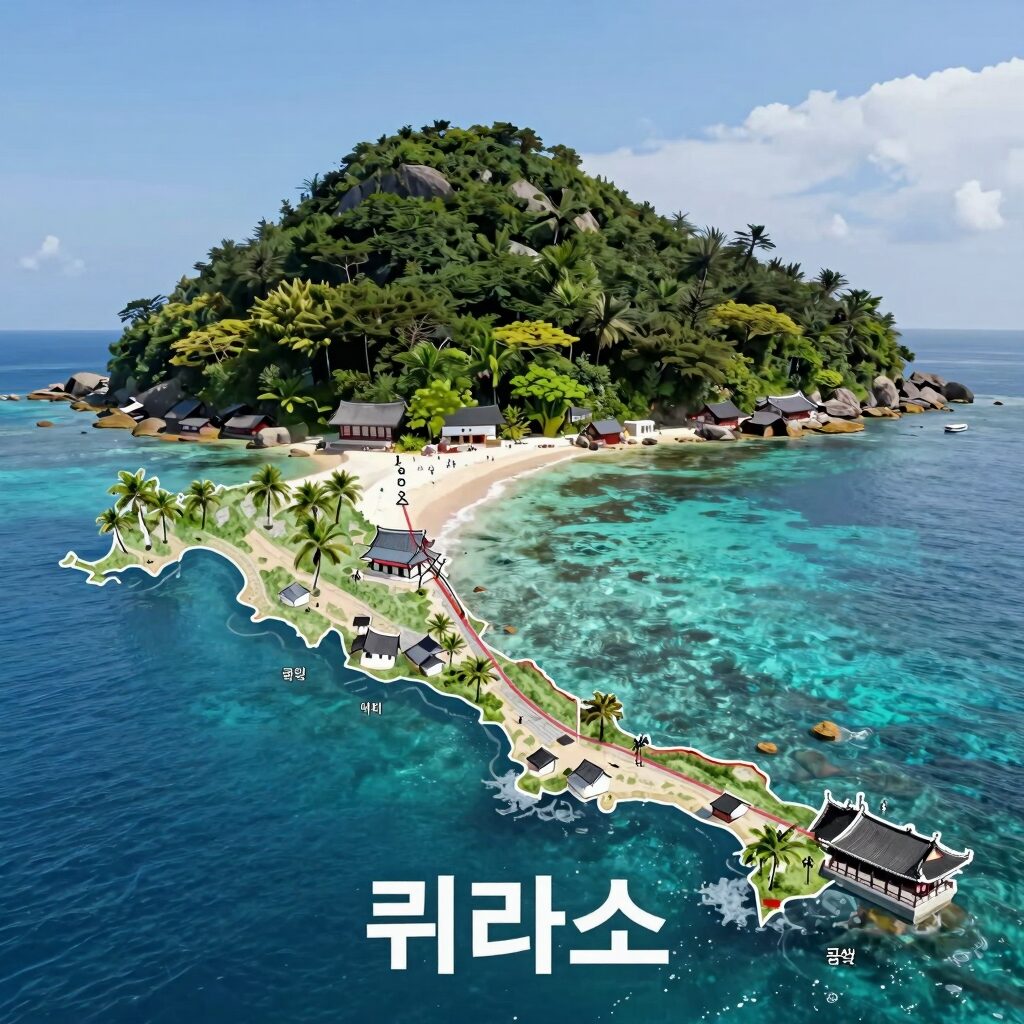퀴라소 위치 지도 카리브해 섬나라