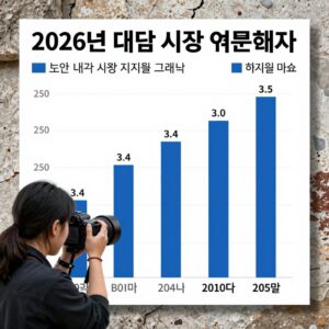 2026년 대구 시장 여론조사 지지율 그래프
