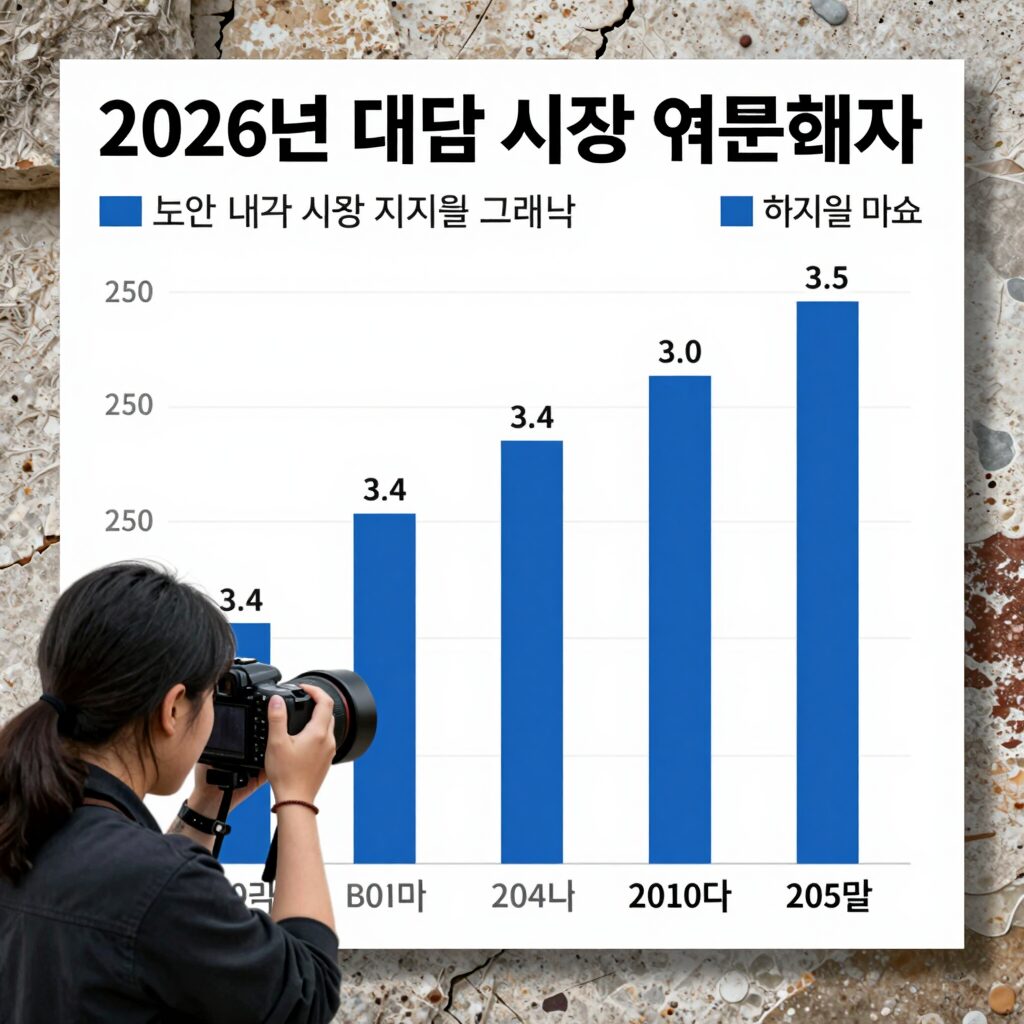 2026년 대구 시장 여론조사 지지율 그래프