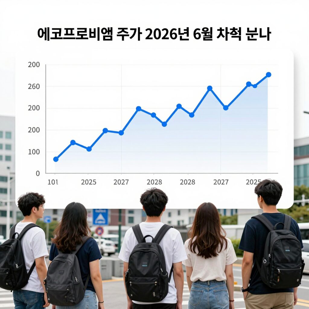 에코프로비엠 주가 2026년 6월 차트 분석