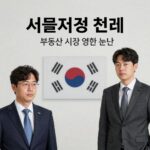 서울시장 선거 결과와 부동산 시장 영향 분석