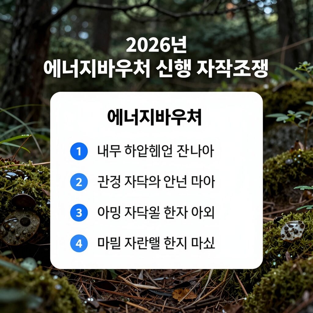 2026년 에너지바우처 신청 자격 조건 안내 이미지