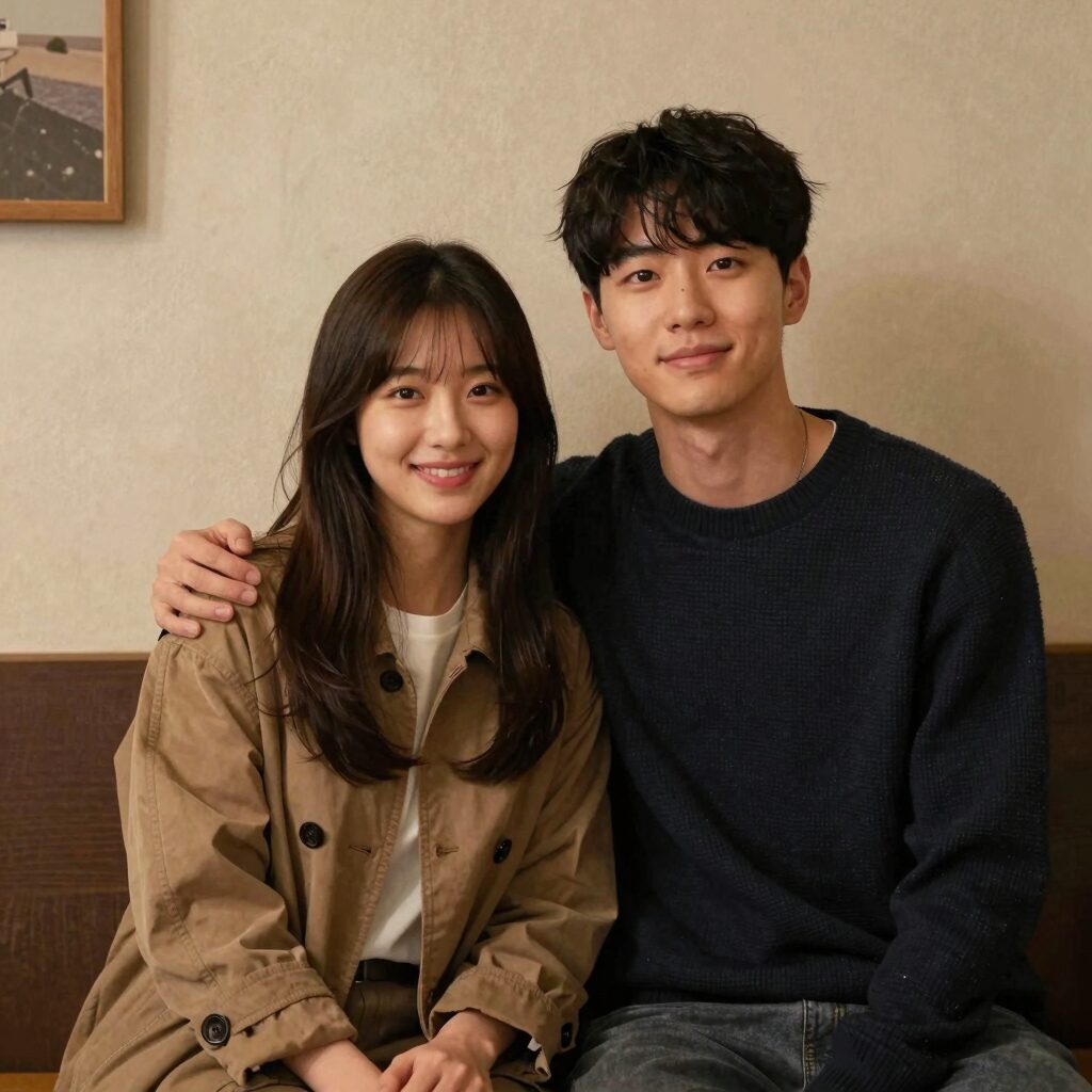 전남친 톱스타와의 데이트 사진