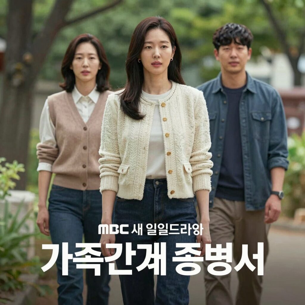 MBC 새 일일드라마 가족관계증명서 포스터 박세영 한고은 주연