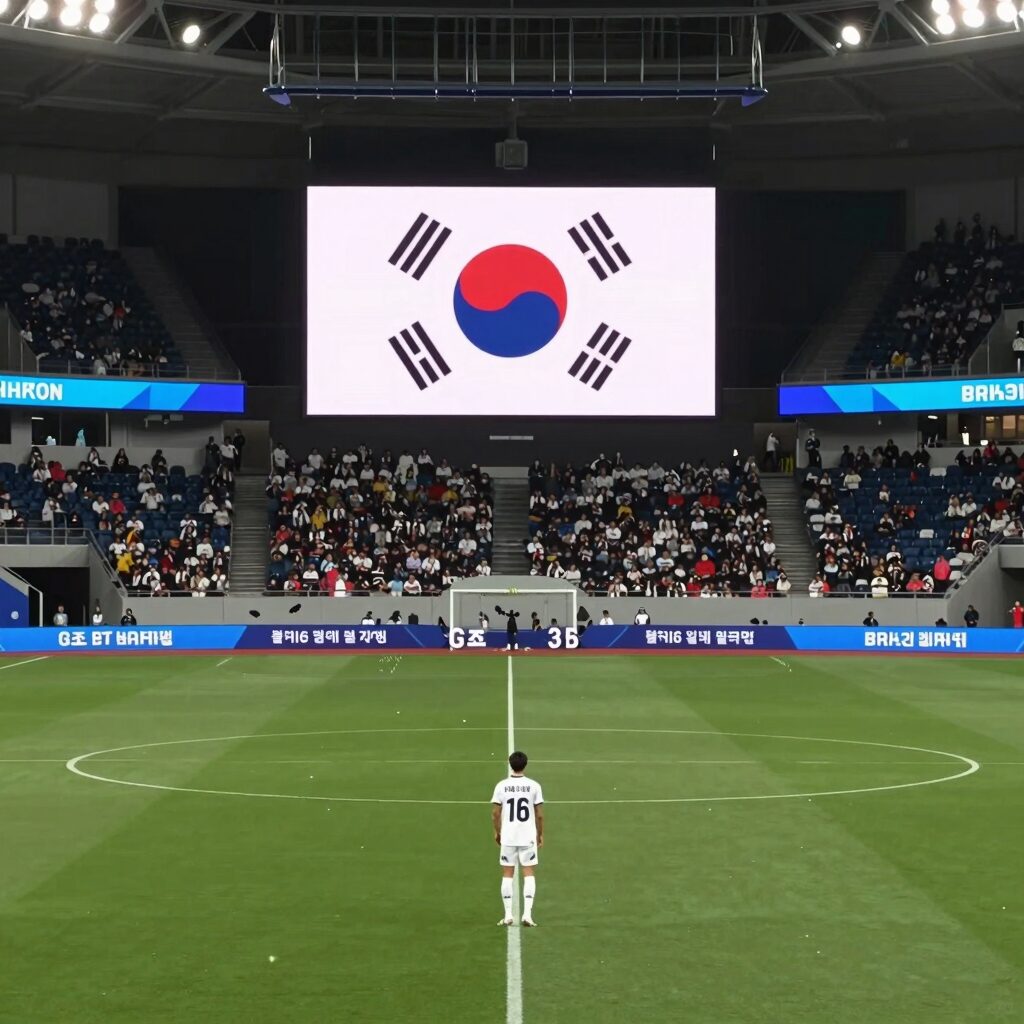 2026 북중미 월드컵 G조 2차전 경기 장면과 현장 분위기