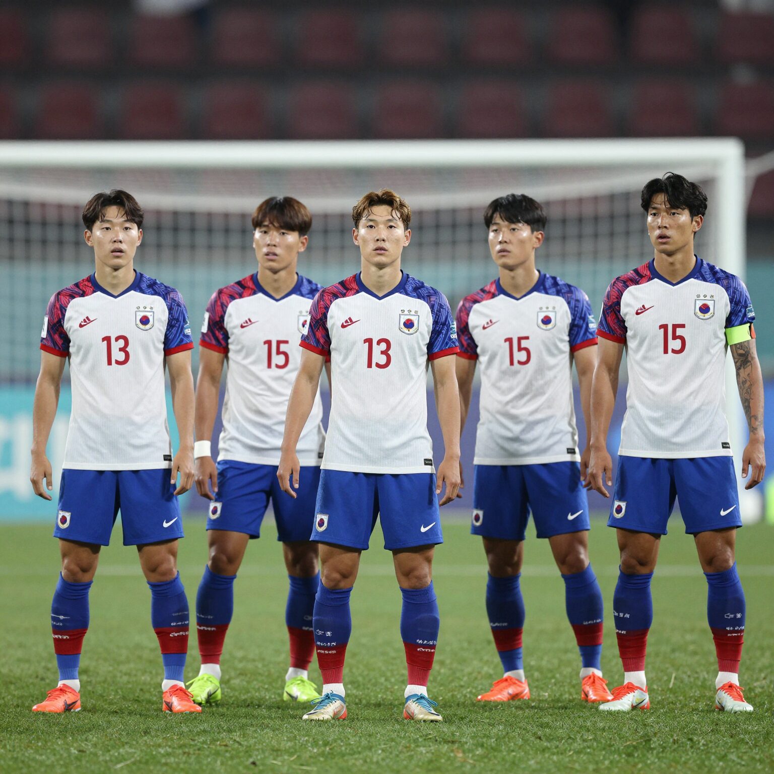 아이티 남자 축구 국가대표팀 선수들이 2026 월드컵을 준비하는 모습
