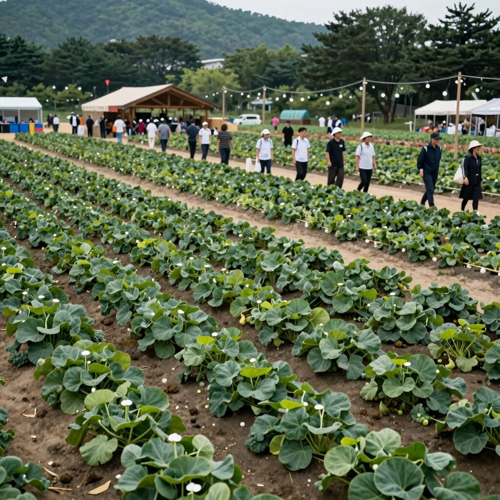 함안수박축제 행사장 풍경