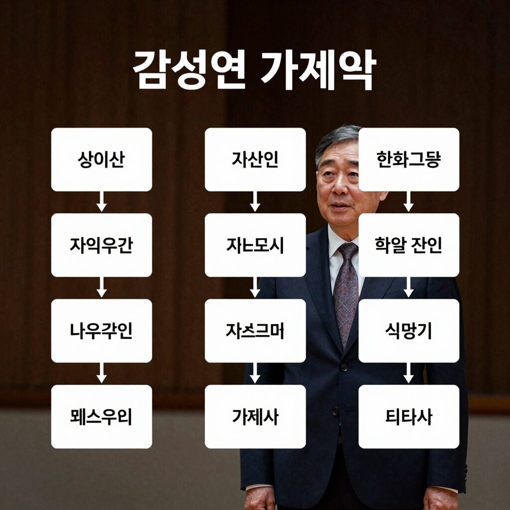 한화그룹 김승연 회장 가계도