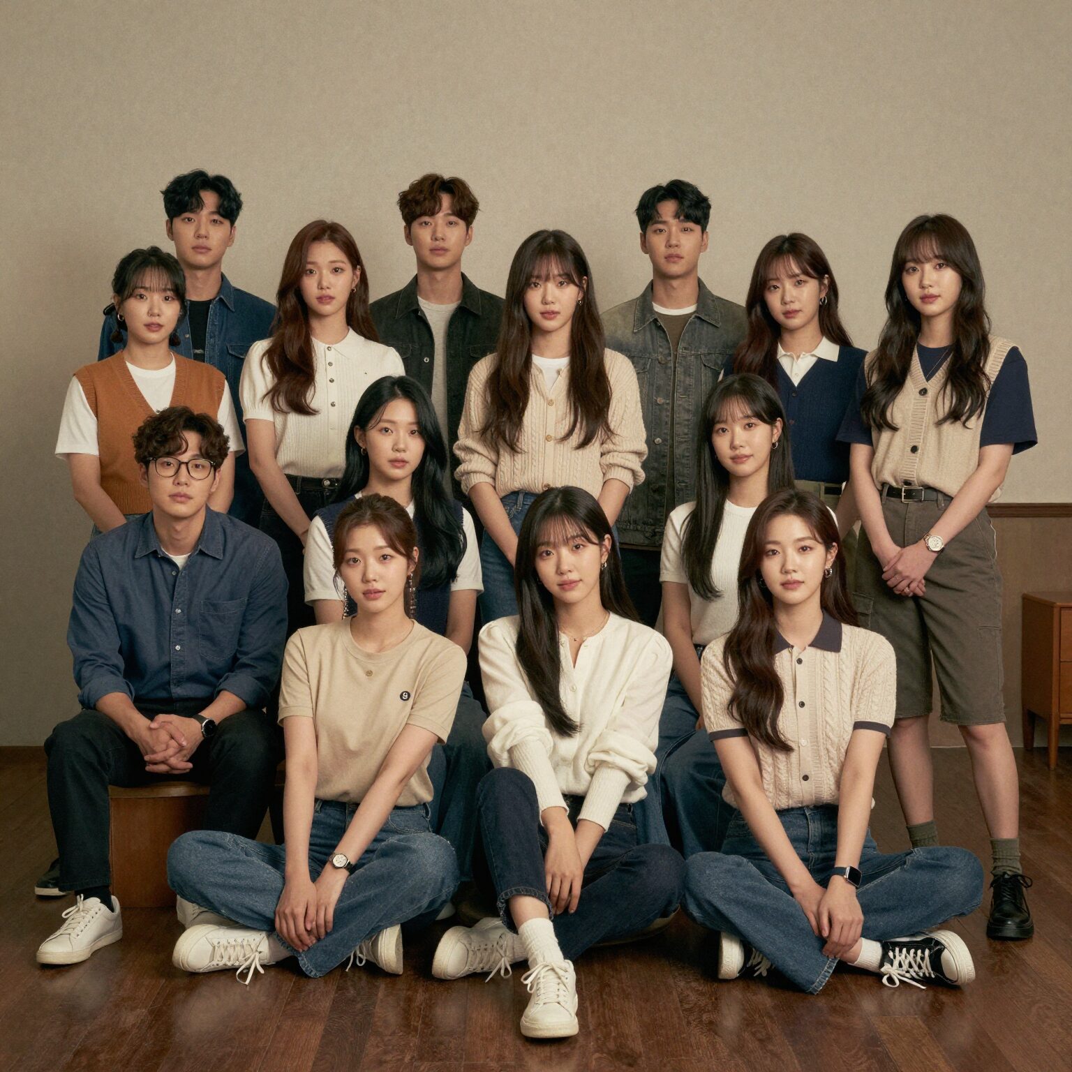 하트시그널5 출연자 단체 사진 각 직업별 분위기 담아냄