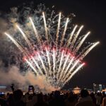 인천 불꽃축제 명당과 꿀팁 인천 불꽃축제 명당 자리에서 본 불꽃놀이