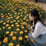 인디안 국화 키우기 완벽정리 인디안 국화 꽃이 활짝 핀 모습