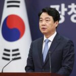 정청래 더불어민주당 당대표 사퇴 발표 모습