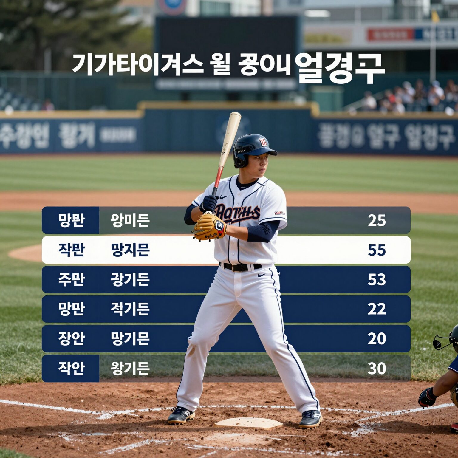 기아타이거즈 6월 광주챔피언스필드 홈경기 일정표와 직관 준비물