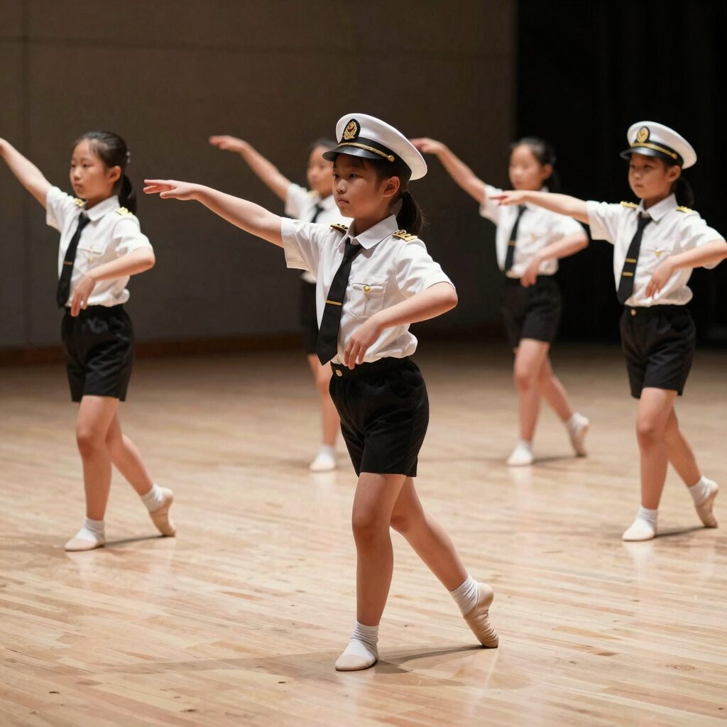 꼬마선장 챌린지 무용수 디카의 춤과 노 젓는 팀의 조화