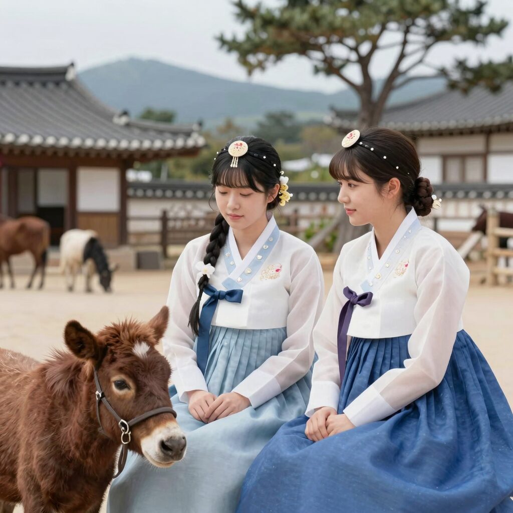 콩콩팜팜 게스트 문상훈 신예은 제주 목장 촬영 현장 스틸