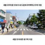 서울 모아타운 토지거래허가구역 핵심 정리 서울 모아타운 후보지 내 도로 토지거래허가구역 지정 설명 이미지