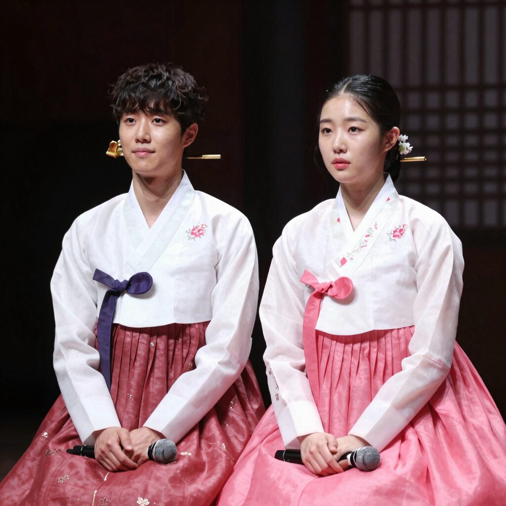 조선의 사랑꾼 시즌2 커플 이용식 사위 콘서트 홍보 장면