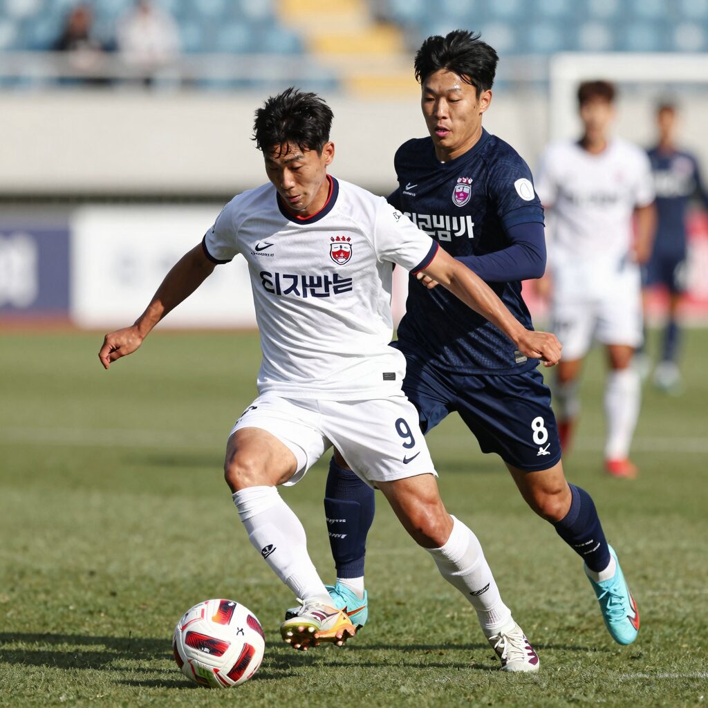 FC서울 루카스 실바가 경기 중 드리블하는 모습