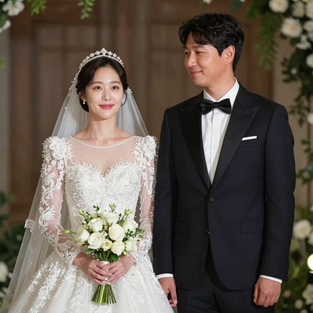 마동석과 예정화 결혼식 비공개 사진 부부의 행복한 순간