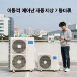 이동식 에어컨 자동 제상 기능 비교 표