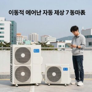 이동식 에어컨 자동 제상 기능 비교 표