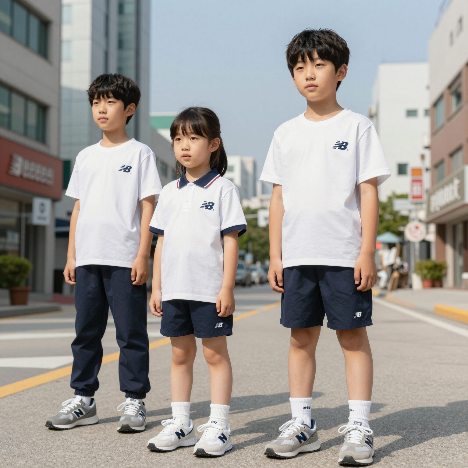 뉴발란스 키즈 래쉬가드 제품 이미지