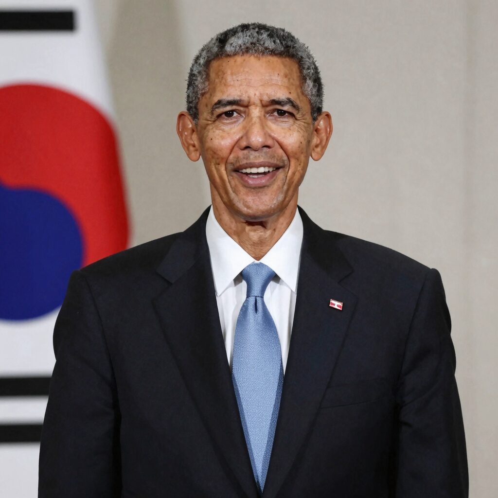 버락 오바마 대통령 47세 당시 사진, 퇴임 후에도 글로벌 리더로 활동 중