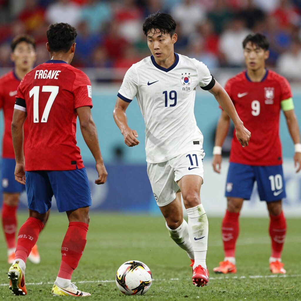 파라과이 축구 국가대표팀 2026년 월드컵 경기 장면과 피파랭킹 순위 37위
