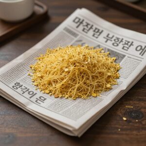 햇감자를 신문지에 싸서 서늘한 곳에 보관하는 방법
