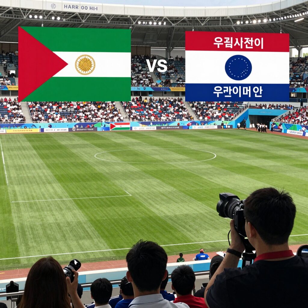 사우디아라비아와 우루과이의 경기 분석 이미지