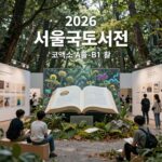 2026 서울국제도서전 공식 포스터, 코엑스 A홀 B1홀에서 열리는 책 축제