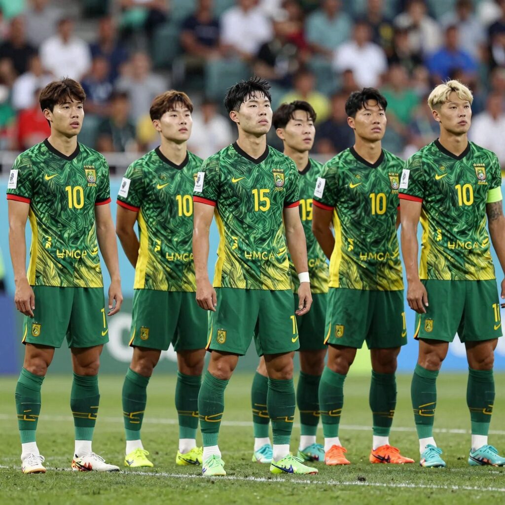 2026 북중미 월드컵 A조 남아공 축구 국가대표팀 사진