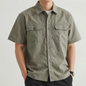 여름 남성 셔츠 스타일링 예시