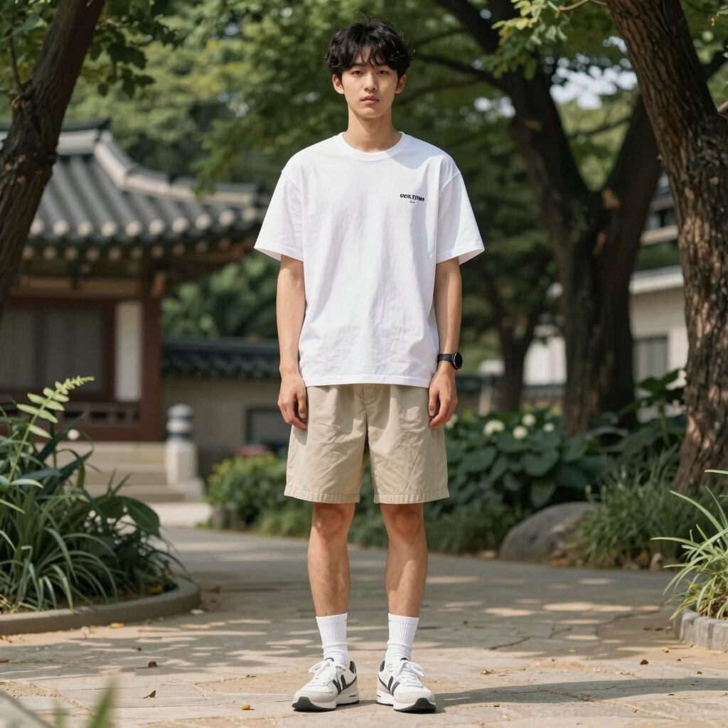 2026 여름 남자 코디 디스커버리 변우석 착장 스타일링