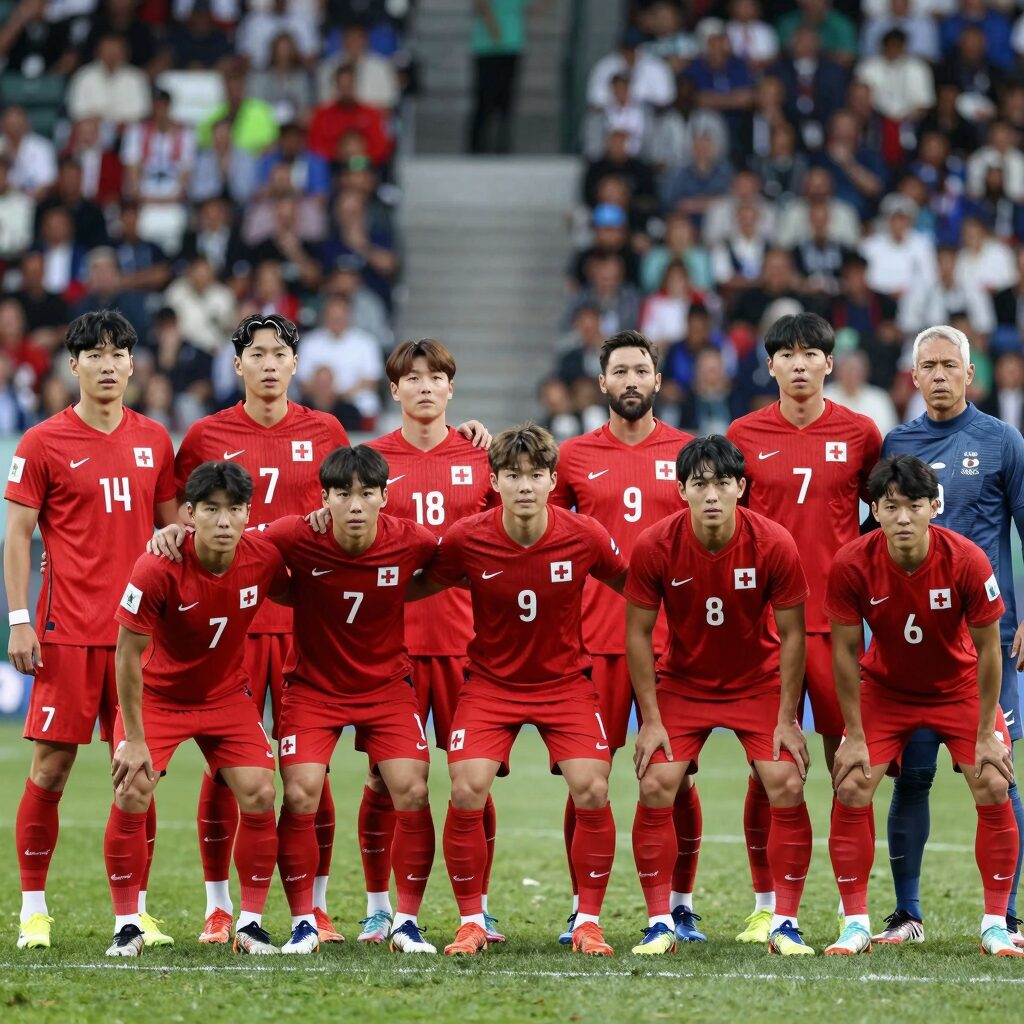 2026년 스위스 축구 국가대표팀 단체 사진
