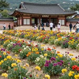2026년 부산 태종사 수국축제의 예쁜 수국과 사찰 풍경